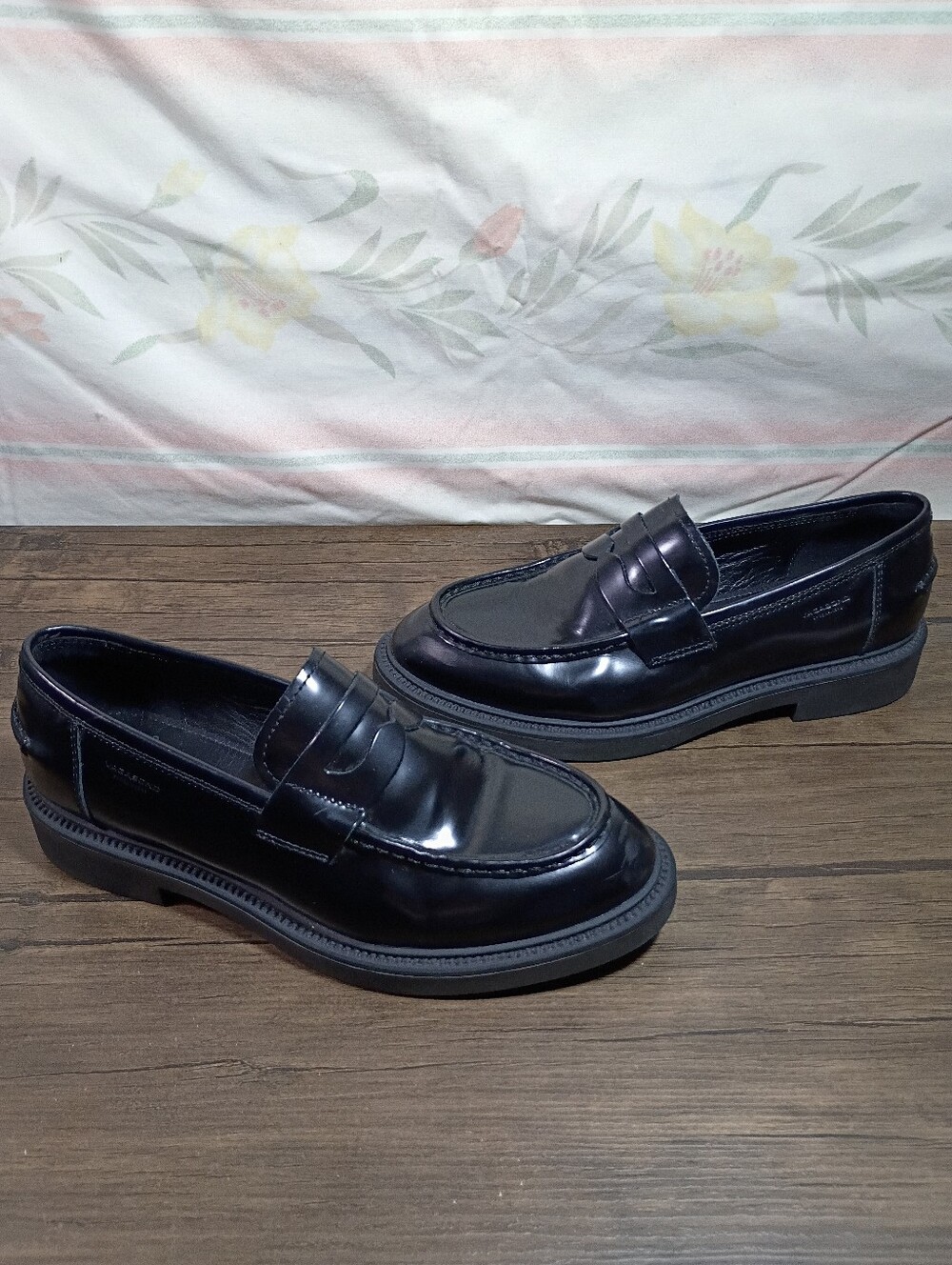 Vagabond Shoemakers Shoes Black Leather Alex W Penny Loafer Women's Size 8 US
